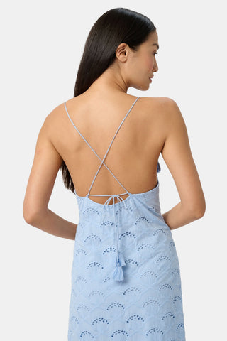 Roller Rabbit Light Blue Jemina Eyelet Athena Dress