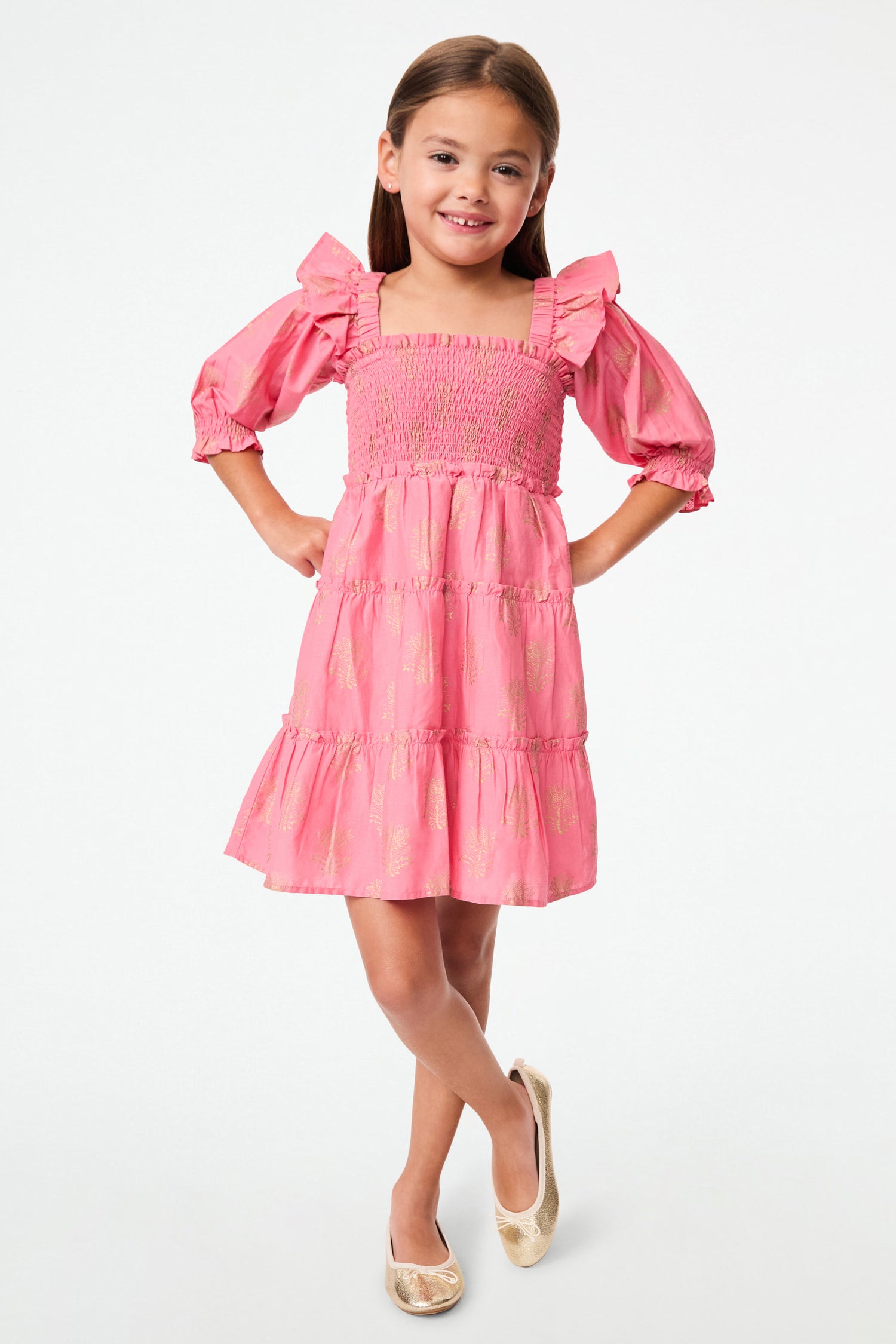 Roller Rabbit Pink Kids Avignon Ciera Dress