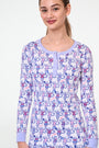 Roller Rabbit Berry Kids Cheer Monkey Pajamas