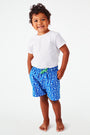 Roller Rabbit Boys Cobalt Monkey Swim Trunk