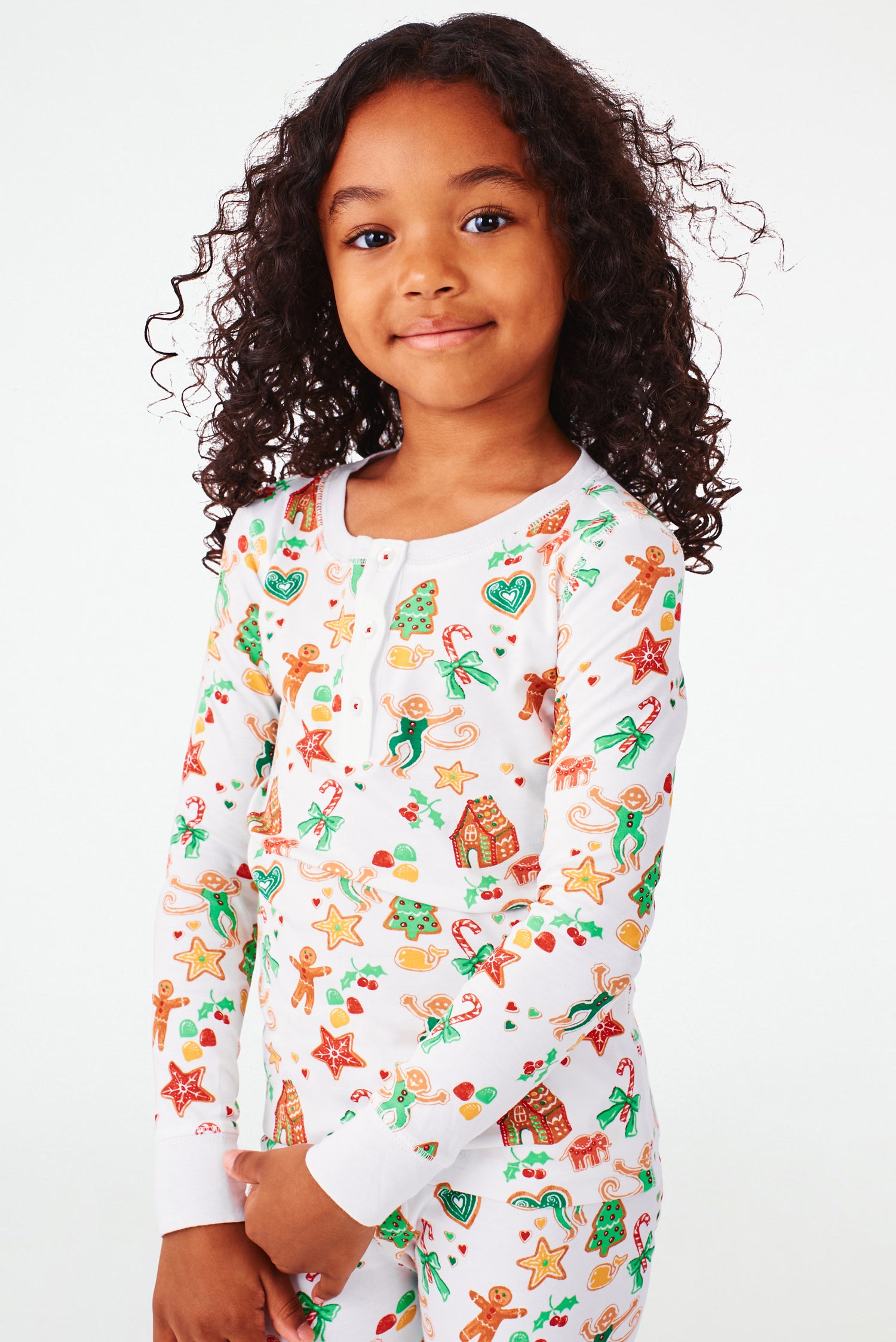 Kids Gingerbread Party Pajamas