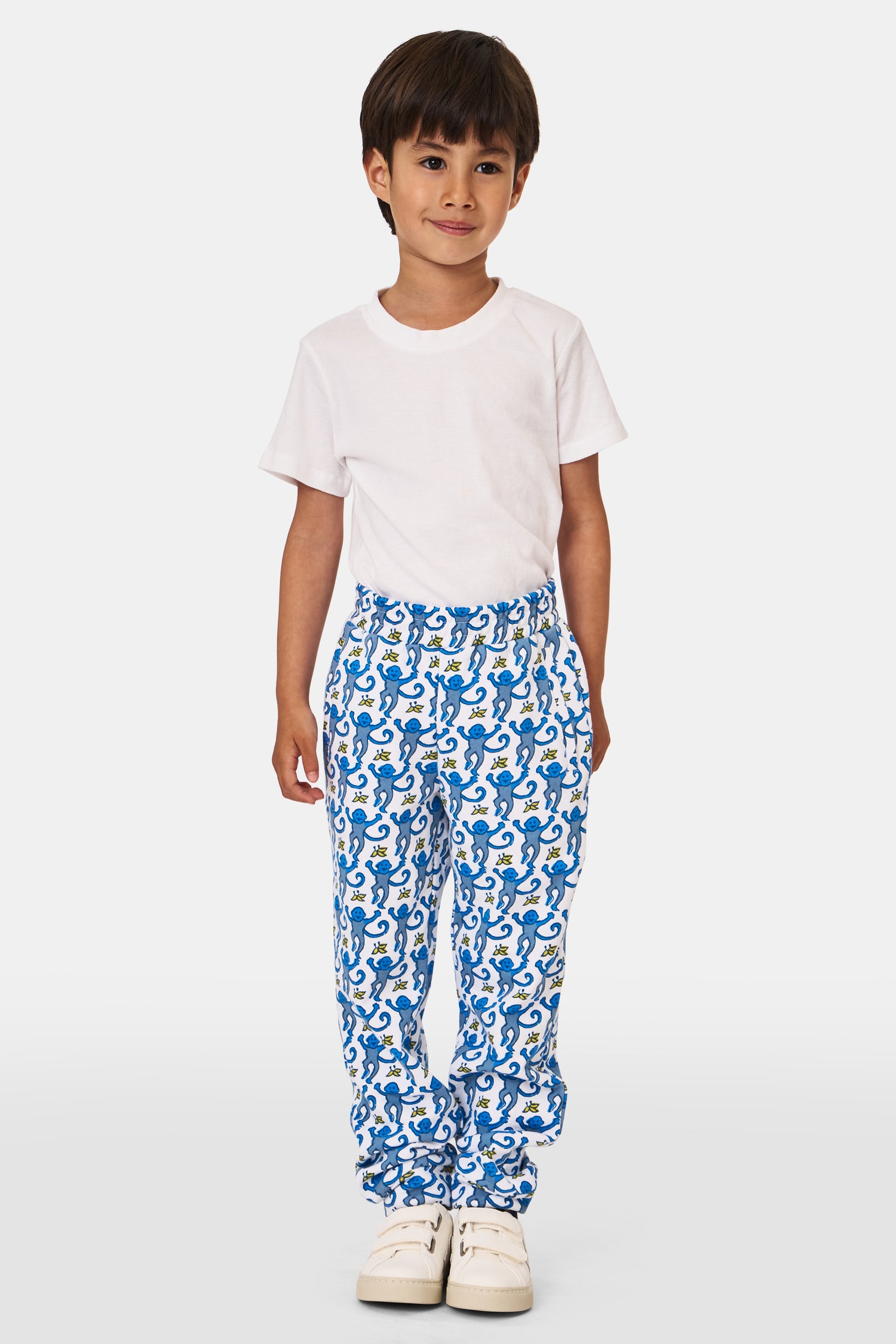 Roller Rabbit Kids Blue Monkey Sweatpants  view 1