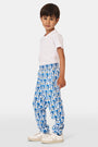 Roller Rabbit Kids Blue Monkey Sweatpants