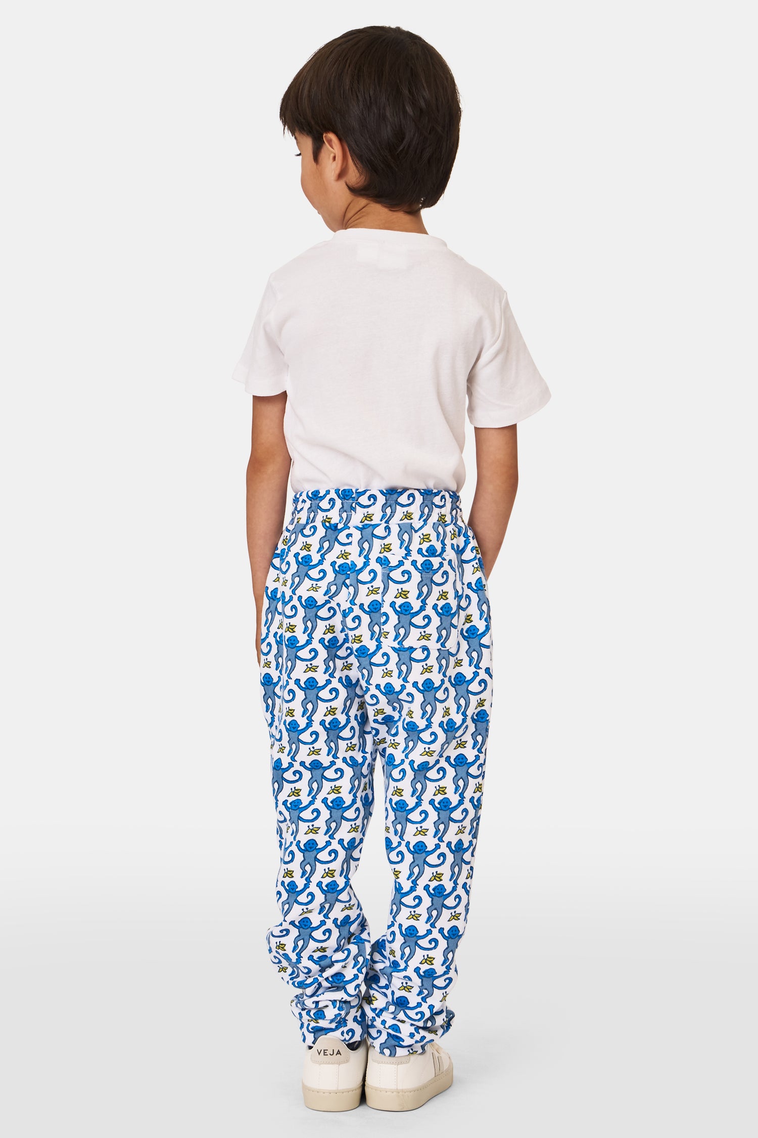 Roller Rabbit Kids Blue Monkey Sweatpants  view 4