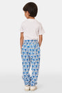 Roller Rabbit Kids Blue Monkey Sweatpants