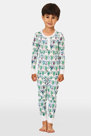 Kids Boston Monkey Pajamas