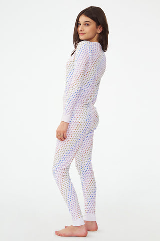 Kids Disco Hearts Pajamas