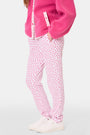 Roller Rabbit Kids Pink Hearts Sweatpants