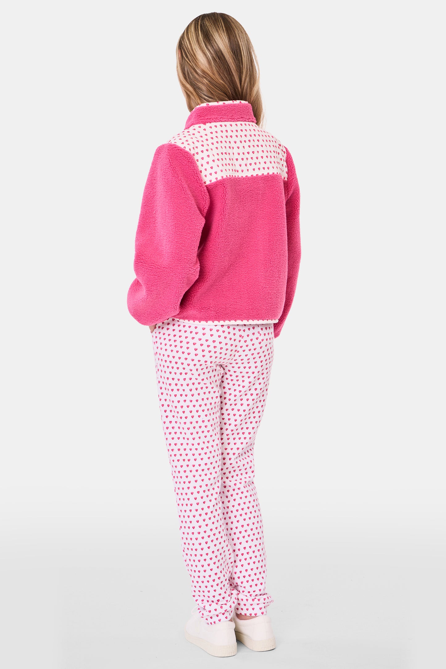 Roller Rabbit Kids Pink Hearts Sweatpants view 6