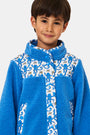 Roller Rabbit Kids Blue Monkey Lizzie Fleece Jacket