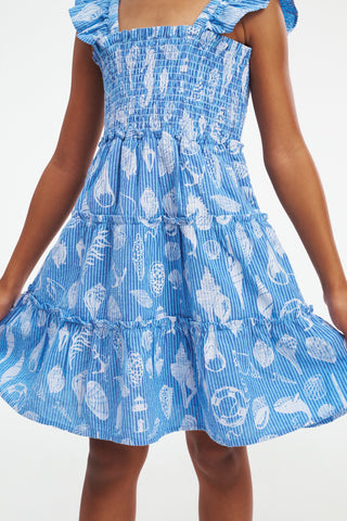 Kids Seaside Stripe Ceri Dress