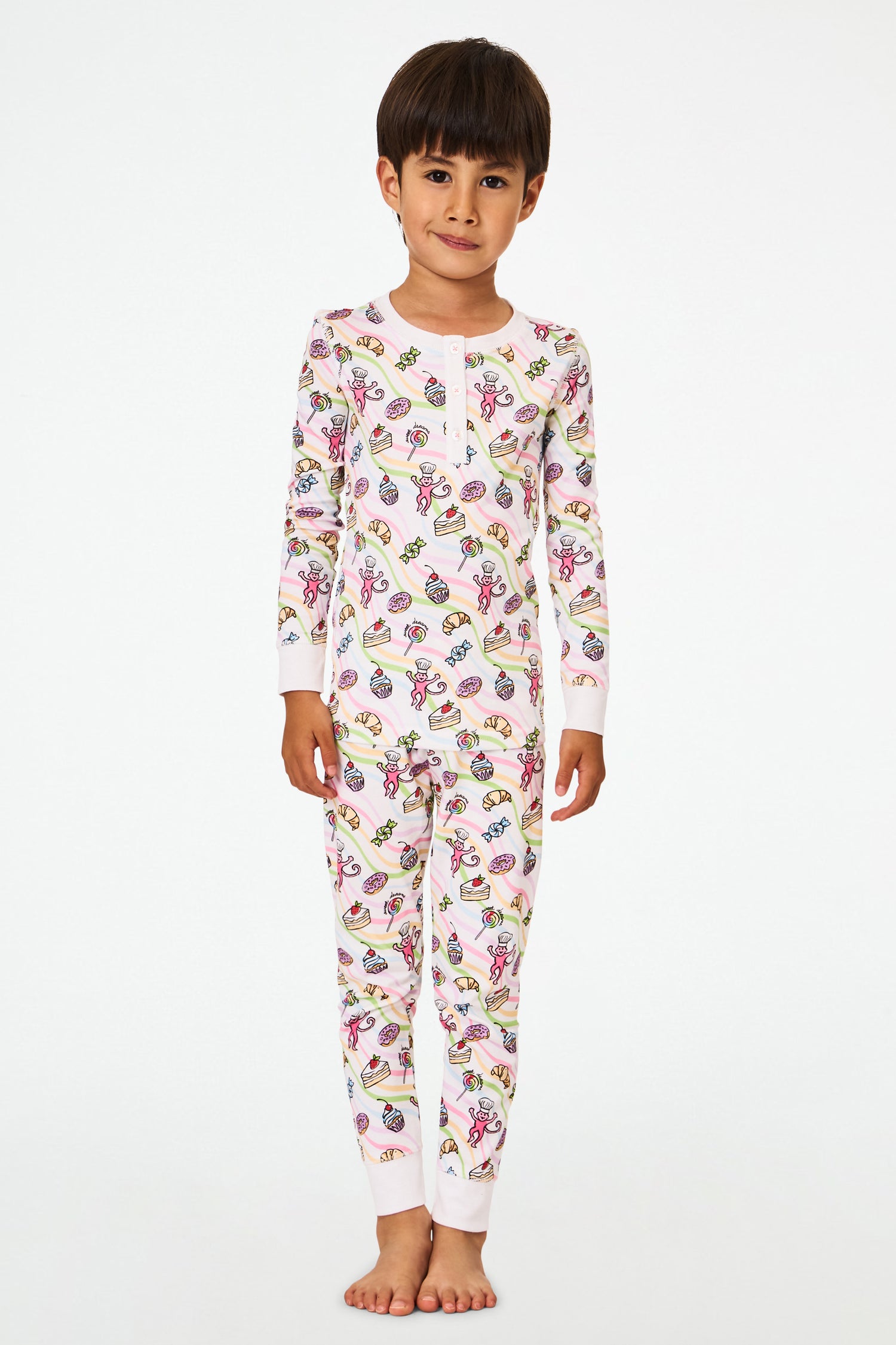 Roller Rabbit Kids Sweet Dreams Swirl Pajamas  view 2