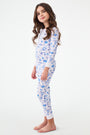 Roller Rabbit Kids Blue Latte Lane Pajamas