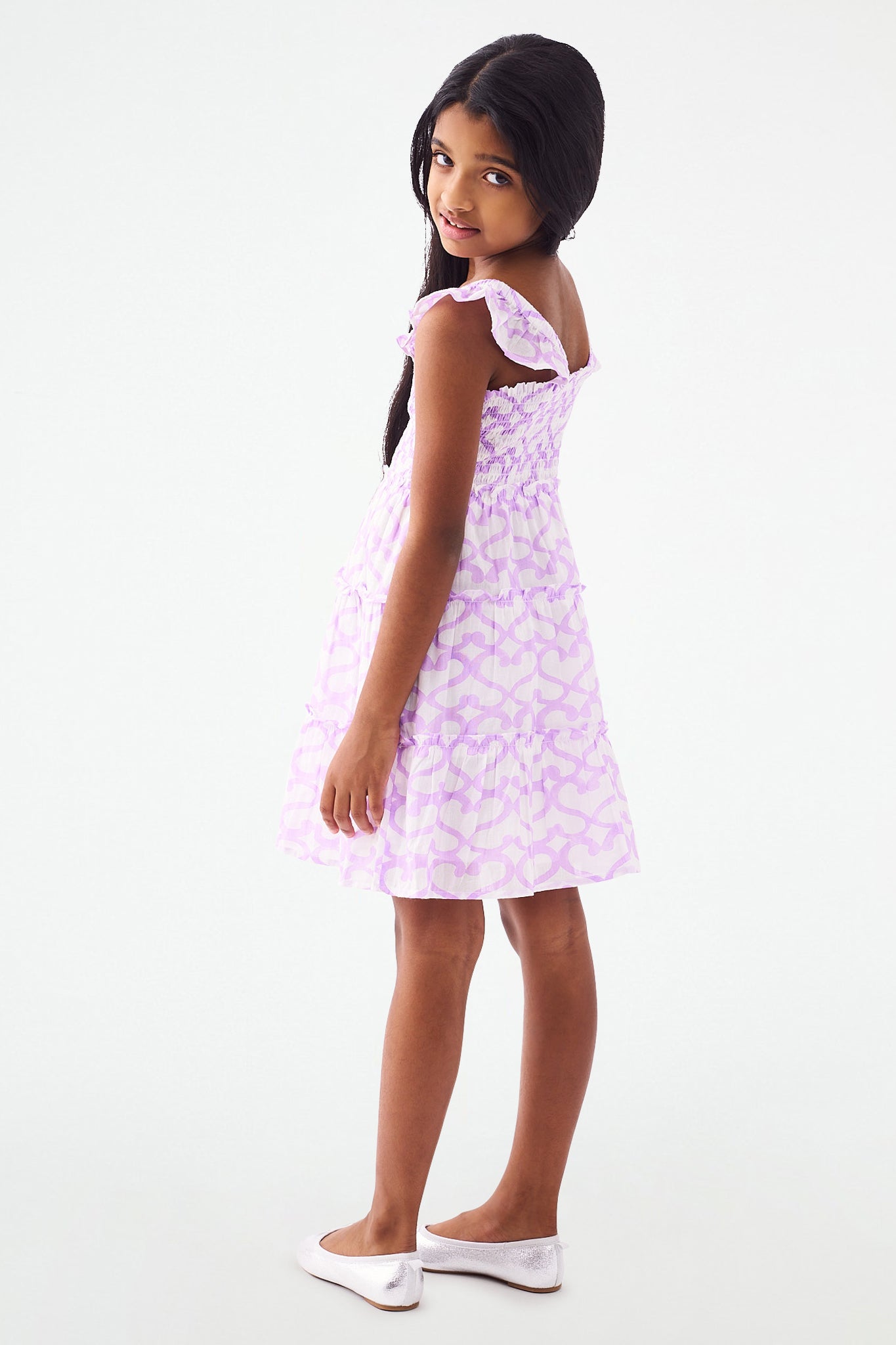 Roller Rabbit Kids Big Cata Ceri Dress Lavender 