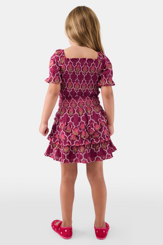 Kids Marquis Floral Bibi Skirt