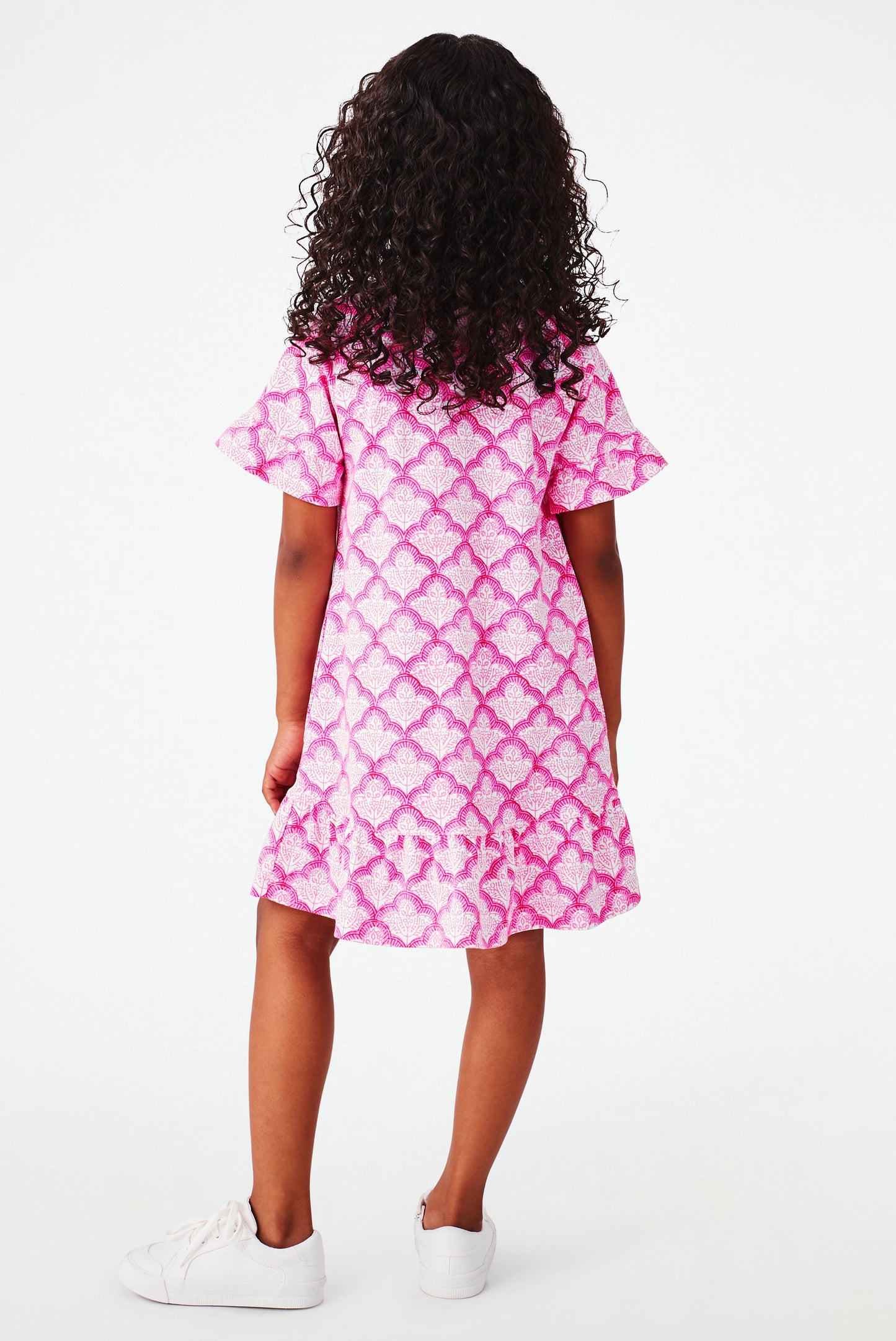 Roller Rabbit Kids Hot Pink Jemina Esme Dress