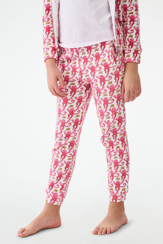 Kids Monkey Sweatpants view 1