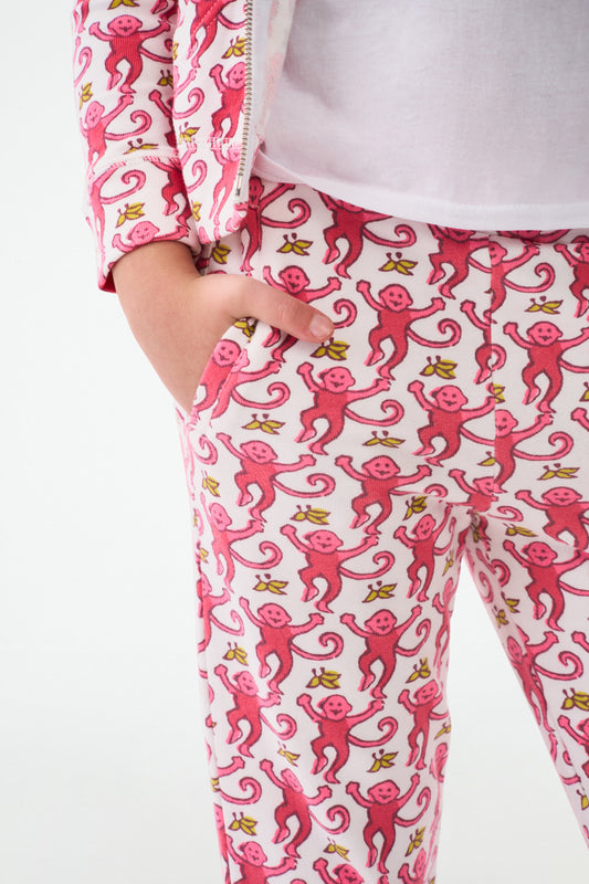 Kids Monkey Sweatpants view 2