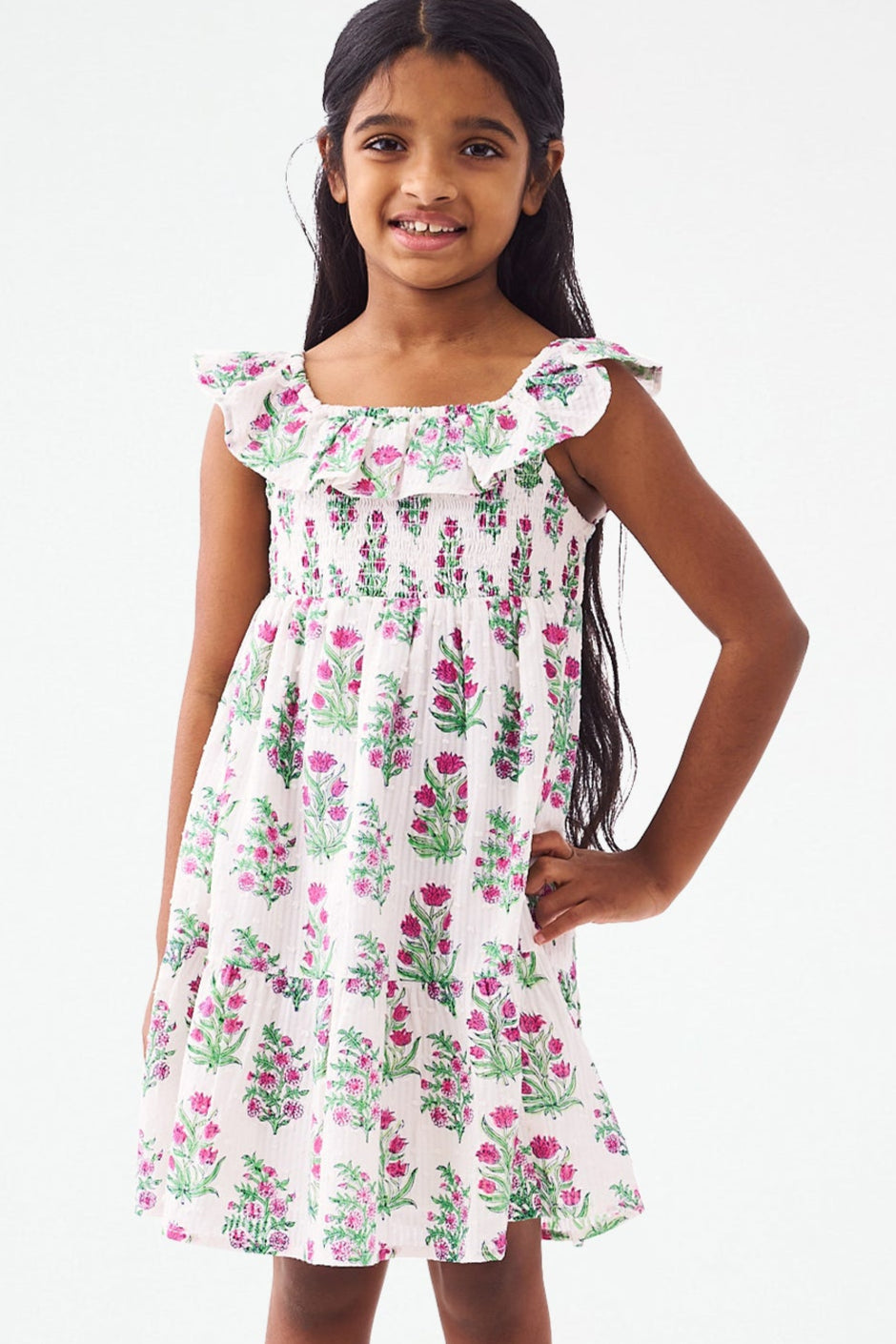 Roller Rabbit Kids Wild Rose Ryan Dress Berry view 1