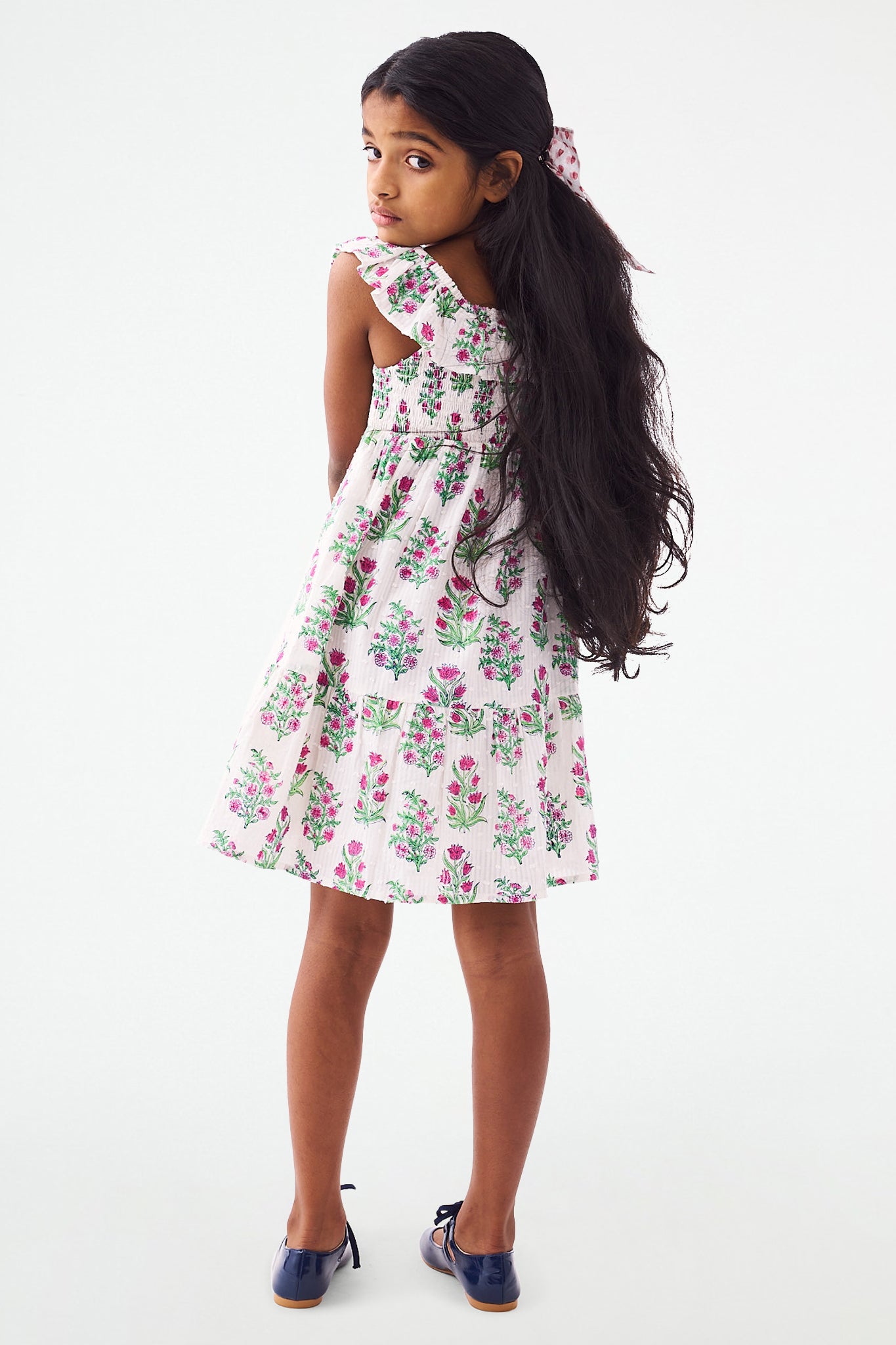 Roller Rabbit Kids Wild Rose Ryan Dress Berry view 3