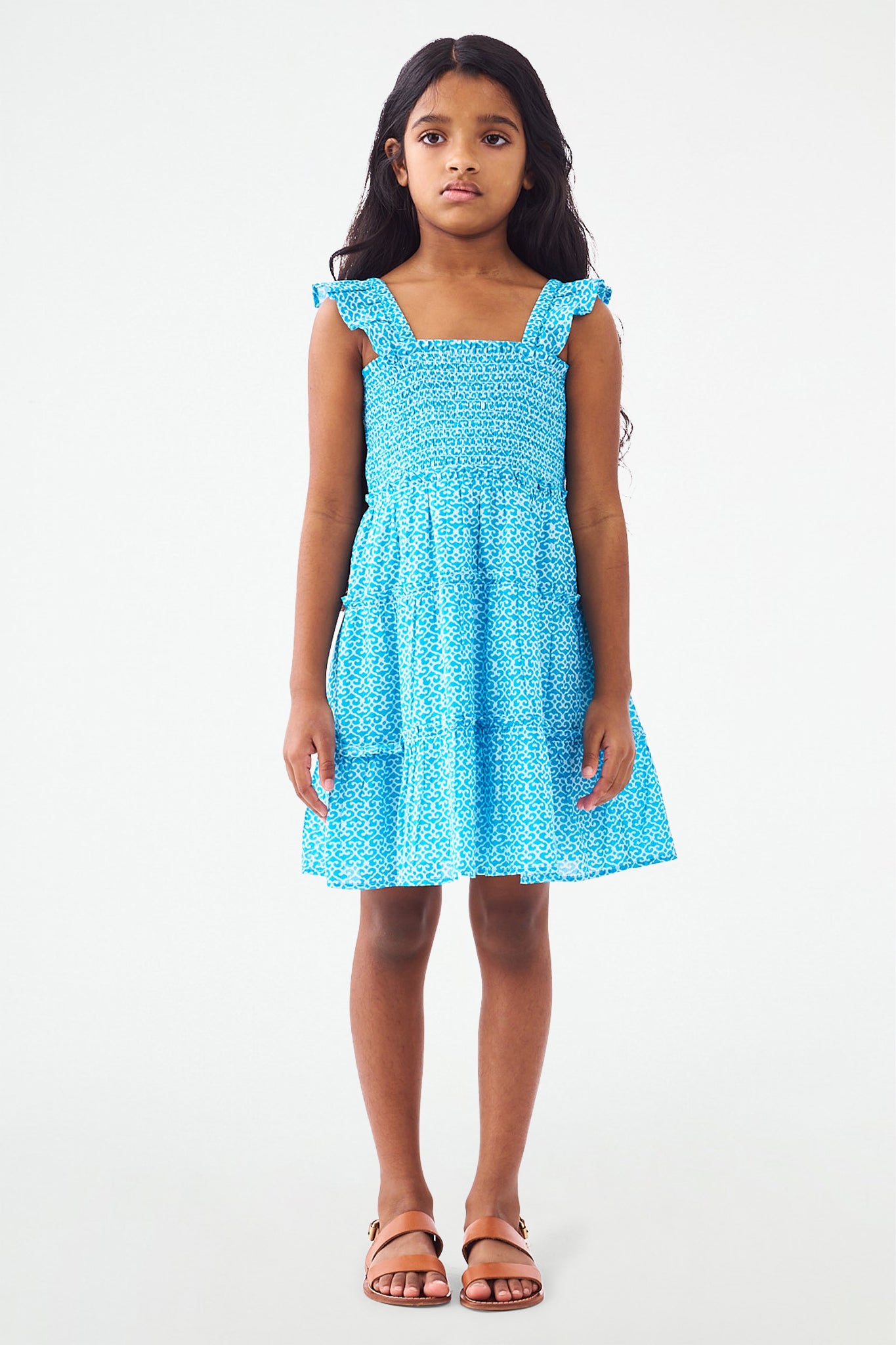 Roller Rabbit Kids Teal Ceri Dress view 3