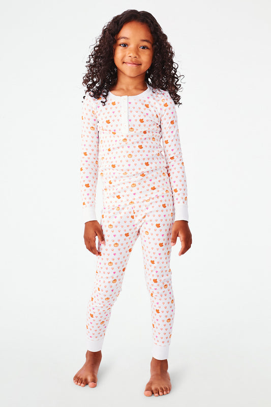 Roller Rabbit Kids Autumn Hearts Pajamas