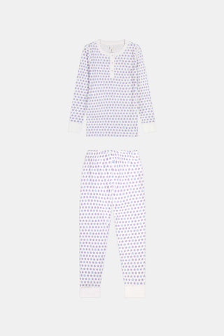 Roller Rabbit Lavender Kids Pop Stars Juniper Pajamas