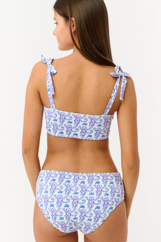 Roller Rabbit Lavender Kids Monkey Cora Bikini
