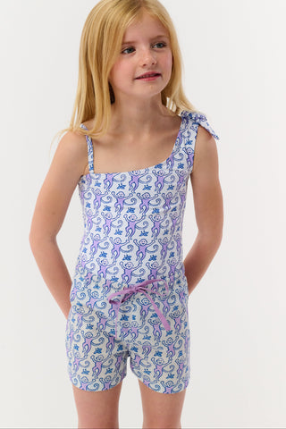 Roller Rabbit Lavender Kids Monkey Lounge Short