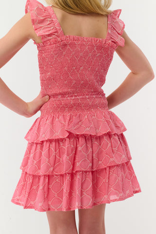 Roller Rabbit Coral Kids Ruban Sami Skirt