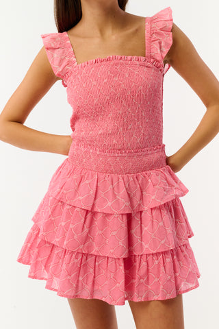 Roller Rabbit Coral Kids Ruban Sami Skirt