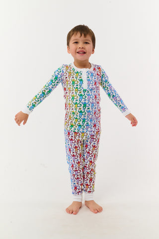 Kids Disco Monkey Pajamas