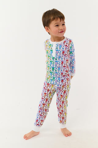 Kids Disco Monkey Pajamas