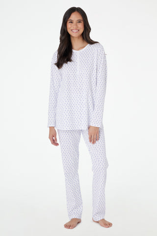 Roller Rabbit Lavender Hearts Pajamas