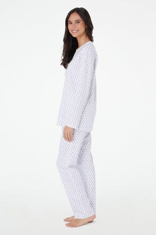 Roller Rabbit Lavender Hearts Pajamas