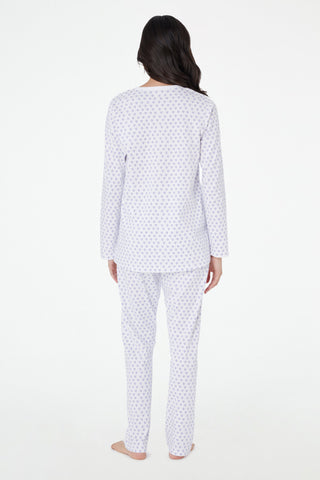 Roller Rabbit Lavender Hearts Pajamas