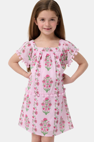 Roller Rabbit Pink Kids Lily Stripe Oceana Dress