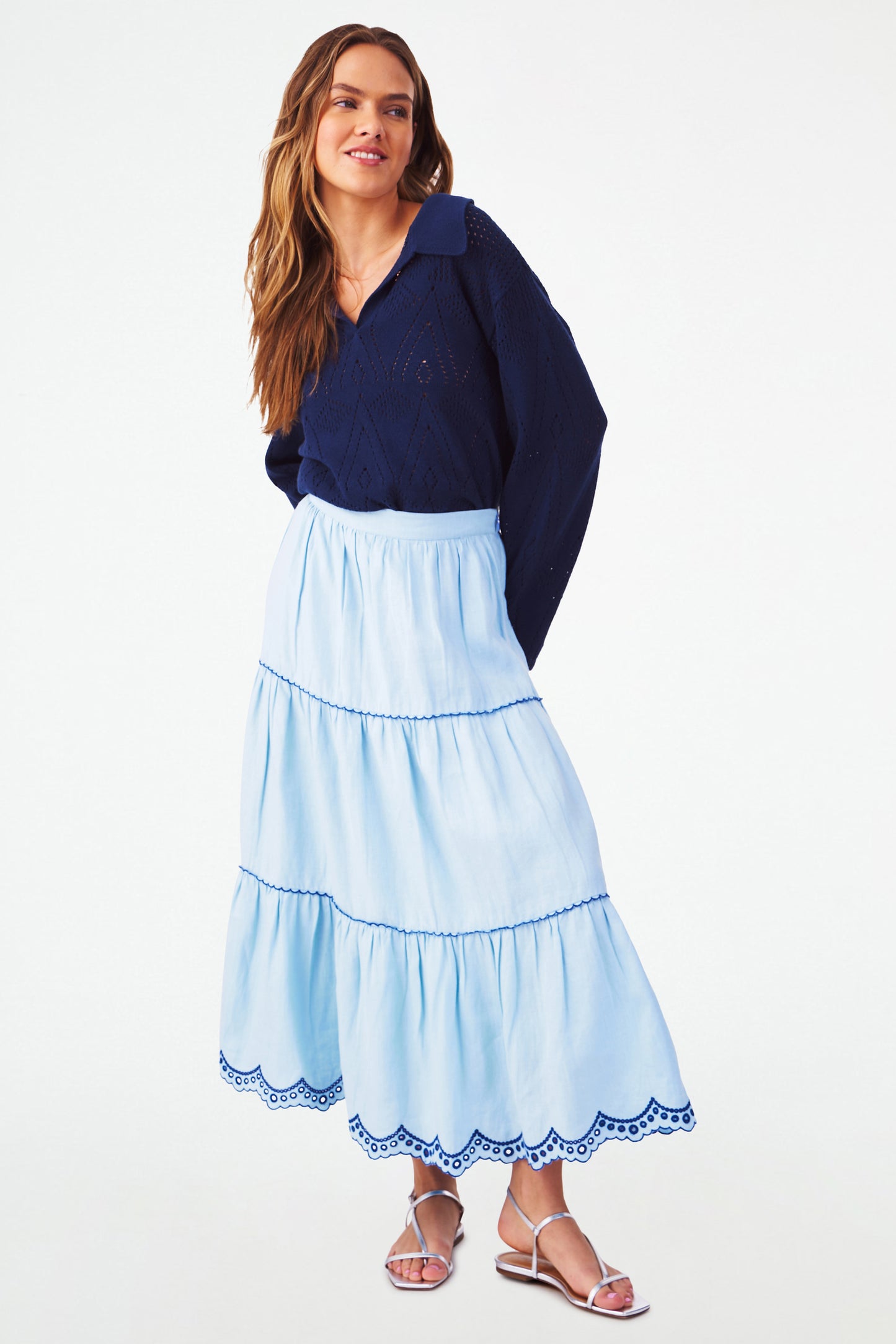 Roller Rabbit Carlisa Linen Skirt