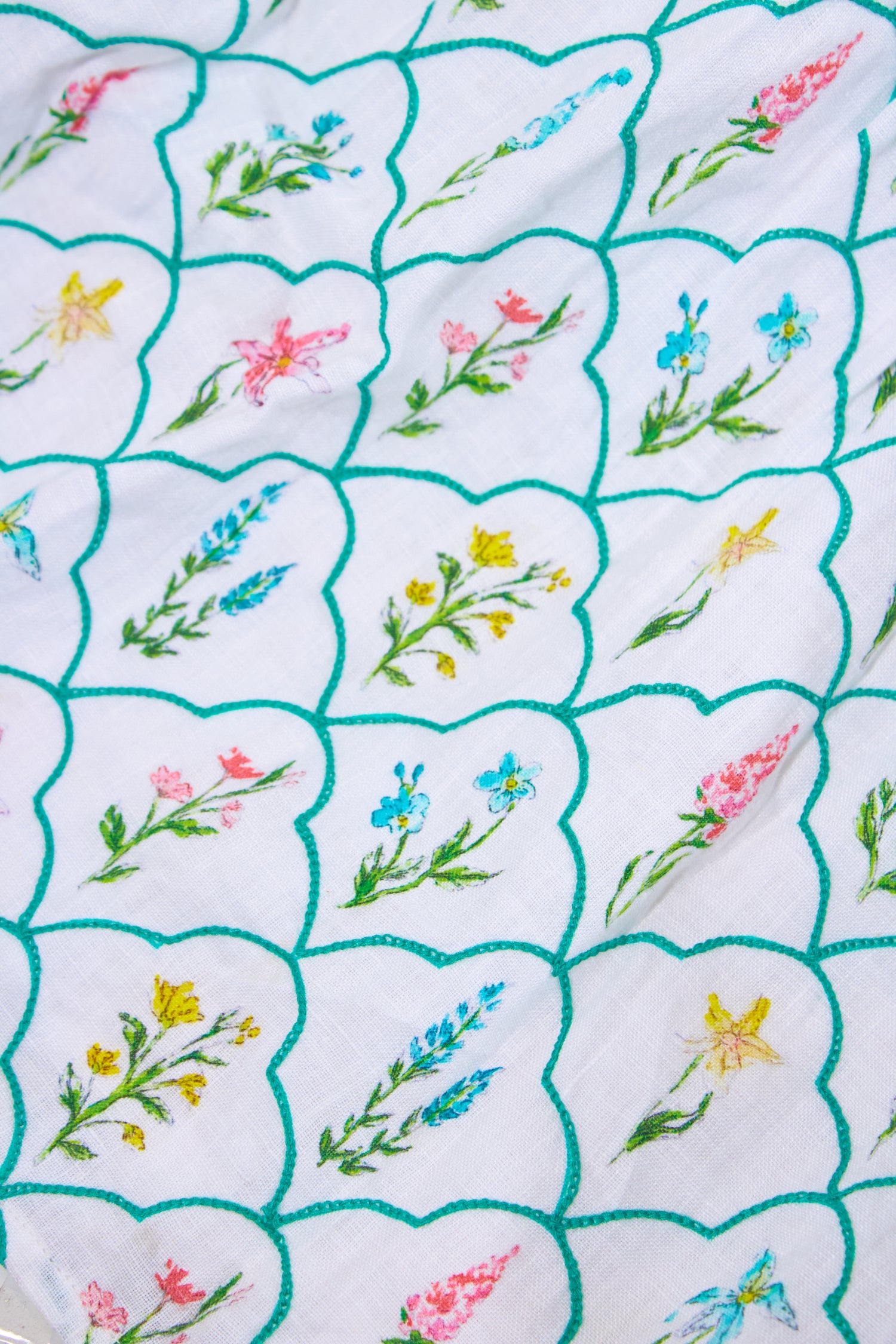 Roller Rabbit Jemina Wildflower Embroidery Khalia Top  view 6