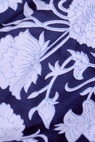 Roller Rabbit Navy Morris Floral Reese Top