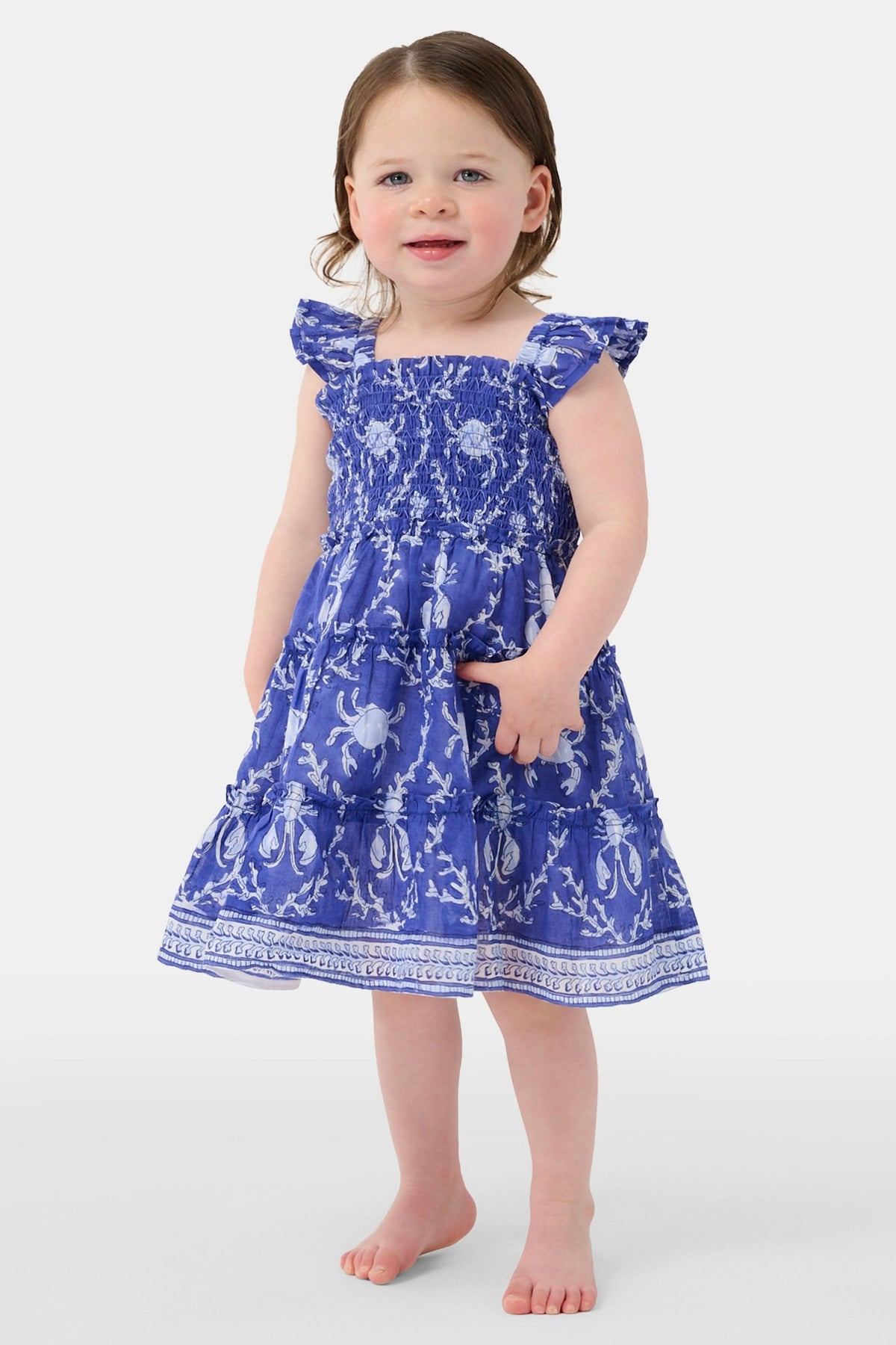 Kids Lobster Trellis Ceri Dress