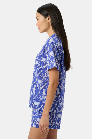 Roller Rabbit Blue Lobster Trellis Livy Set