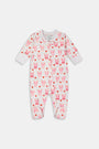 Infant Lovestruck Zipper Footie Pajamas