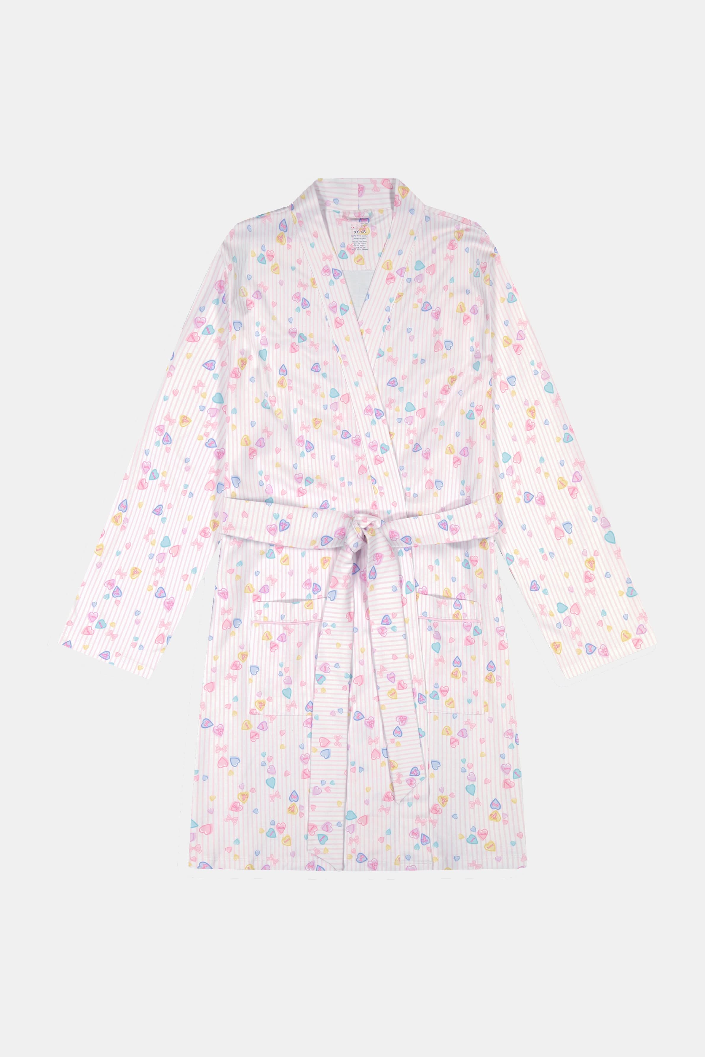 Candy Heart Stripe Blake Robe Roller Rabbit Candy Heart Stripe Blake Robe Roller Rabbit