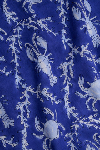 Roller Rabbit Blue Lobster Trellis Livy Set