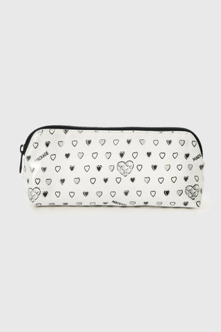 Quilted Hearts Makeup Bag