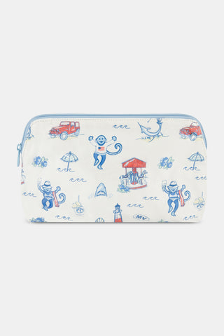 Marthas Vineyard Monkey Makeup Bag