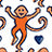 NAVY/ORANGE