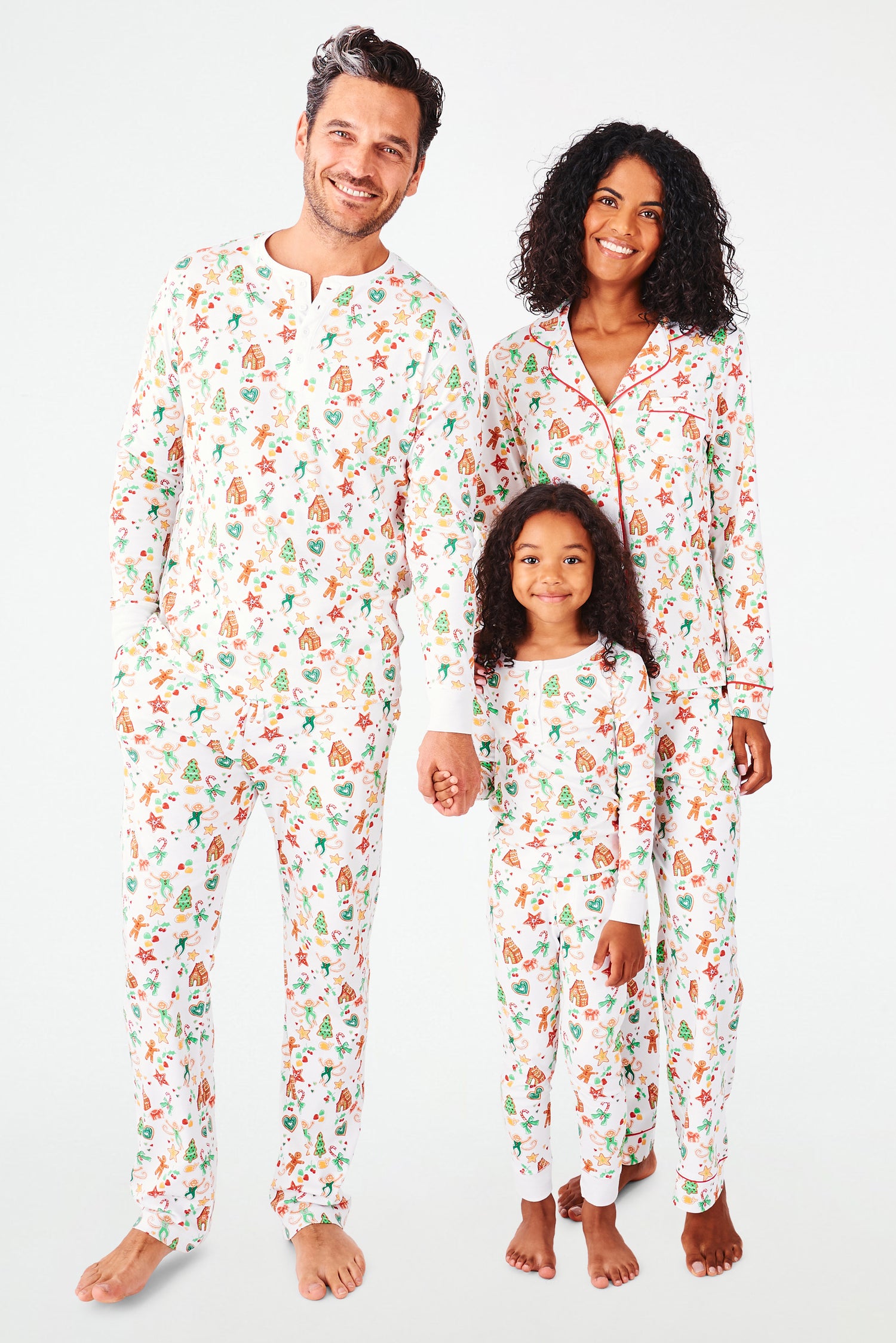 Mens gingerbread pajamas sale