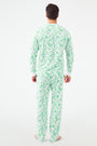 Roller Rabbit Mens Painted Shamrock Spencer Pajamas Green